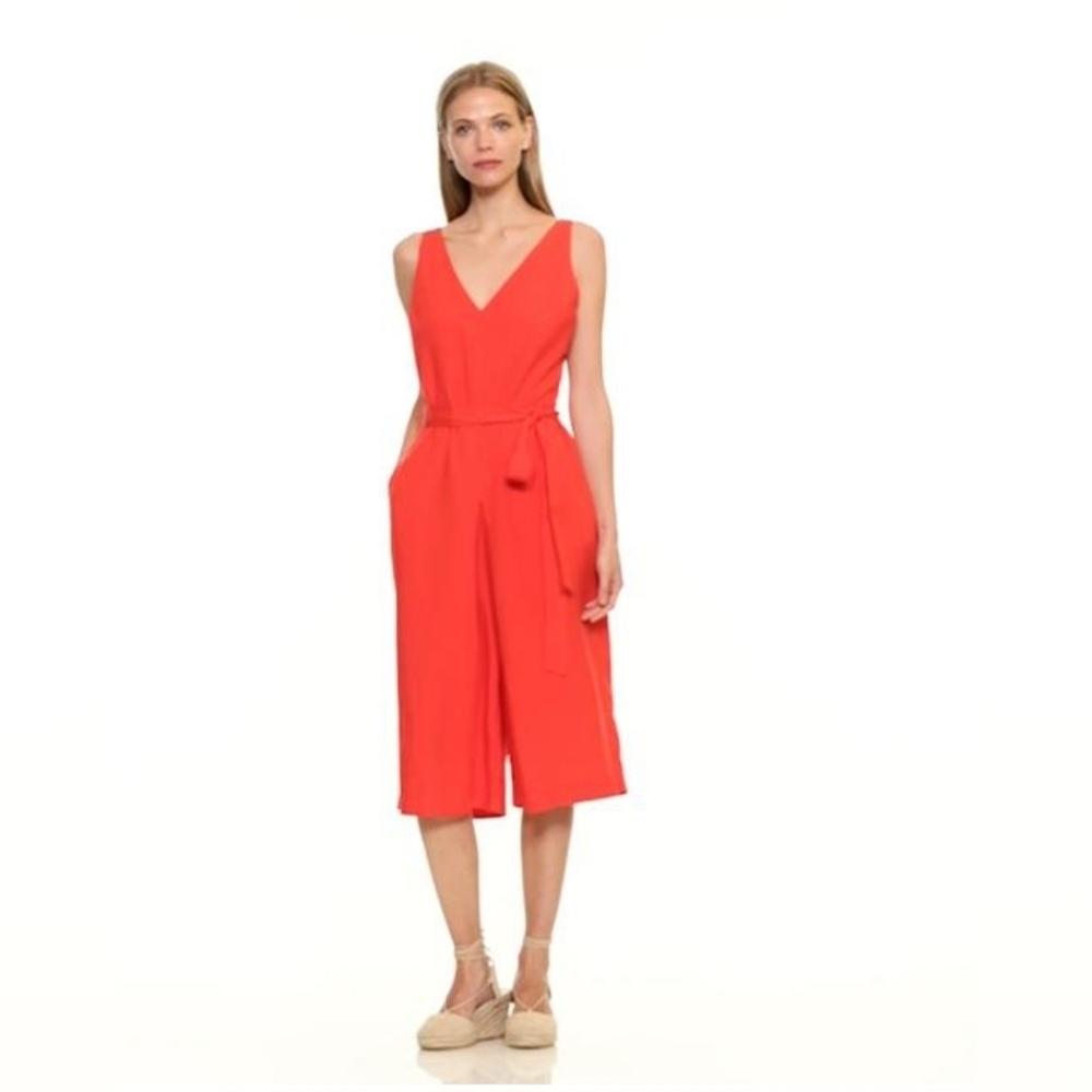 Gap Sleeveless Tencel Culotte Jumpsuit, BNWT, Size 4P